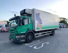 2005 Scania P230 4X2 18 Tonns Refrigerated Truck, Carrier Supra 